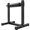 PBTERDTF Squat Rack Single Leg Squat Roller regolabile in altezza bulgara Split Squat Stand per casa, palestra, allenamento della forza delle gambe per casa, palestra, allenamento della forza delle