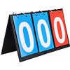 Picysa Tabellone Segnapunti Portatile a 4 Cifre per Basket, Pong