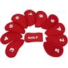 Generisch Coprimazze da golf ricamate | Copertura per mazze da golf. La copertura per mazze da golf si adatta alla maggior parte degli accessori per mazze da golf