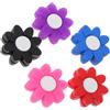 NUOBESTY 5 Pezzi Ammortizzatore per Racchetta da Tennis Creativo, Petalo | Pvc, Motivo Floreale, Colore Casuale, Accessorio Leggero per Racchette