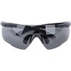 Chiyyak Occhiali da Sole Sportivi Occhiali Multifunzionali Resistenti Alle Alte Temperature per Ciclismo Corsa Pesca Protezione UV Materiale PC (Nera)