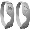 HGENAHGTF AdjSilicone Tutore rotula Shock Absorption Patella Ginocchio Strap per Calcio Basket Pallavolo Arrampicata Corsa Regolabile Ginocchio Brace