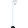 COSTWAY Palo da Netball per Bambini e Adulti | Canestro da Basket Esterno Autoportante e Regolabile in Altezza 105-255 cm con Base Riempibile da Giardino e Parco