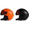 Lylithuif Casco da Sci in Stampo Casco per Sport sulla Neve con Occhiali Antiappannamento Staccabili e Fodera in Pile Rimovibile Casco Protettivo per Snowboard per Uomo Donna per Sport (XL)