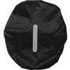 PLAFOPE Copertura Antipioggia per Zaino Nero con Striscia Riflettente, Portatile e Copertura Completa per Escursionismo e Viaggi Outdoor