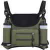 Generic regolabile grande capacità di viaggio Sport Utility Chest Pack, Verde militare, riferimento alla descrizione, Unisex