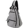 SUNGOOYUE Borsa a Tracolla in Tela per lo Sport, Zaino a Tracolla con 5 Tasche con Regolabile, per Racchetta da Paddle Tennis e Attrezzatura