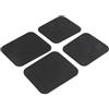 NexRen Parastinchi in plastica espansa, 15 x 12,5 cm, colore: nero