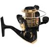 Toddmomy Mulinello da Pesca e Struttura Multi-rapporto Impugnatura Confortevole in Metallo per Canne da Pesca a Manico Dritto e Spinning in Mare