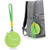 GLEAVI Portachiavi Tennis Porta Monete Pvc Cartone Sportivo per Zaini | Portafoglio Tema Tennis, Portachiavi Palla Tennis, Leggero e Portatile