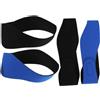 SWOOMEY Fascia Nuoto in Neoprene Regolabile 4 Pezzi Copriorecchie per Adulti Resistente all'Acqua per Doccia e Nuoto