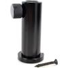 Allthingstore Supporto per canna da pesca in alluminio, 76 mm, con inserto a terra,