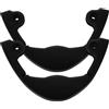 BESPORTBLE Striscia di Protezione per Snowboard Arco, Coppia, Nera, Viti