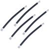 LIGHTAOTAO Tubo di Prolunga 150 Psi per Pompa Bici Nero 5 Pezzi