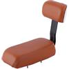 FytStycale Seggiolino Bici Bambini Posto Posteriore, Marrone, Cuscino + Schienale