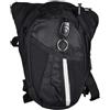 wanhaoaony Marsupio Gamba Moto Borsa da moto Marsupio impermeabile uomo Fanny Coscia Cintura in tela Bici esterno Uomo gamba regolabile Pacchetto