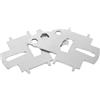 Angoily 2 Pezzi Chiave Marina per Coperchio Serbatoio in Acciaio Inox per