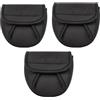 Generisch Set di 3 custodie per mulinelli da pesca in neoprene, misure S, M, L, per mulinelli fissi, impermeabili, imbottite, adatte per mulinelli della serie 6000 a 8000, con design a fessura