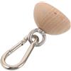 KICHOUSE Allenatore di Forza della Presa in Legno Portatile Superficie Antiscivolo Ergonomica a Mezza Sfera per Arrampicatori Uso Casa e Ufficio