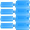 Hemobllo 8 Pezzi Mini Ice Packs Riutilizzabili PE, Box Ghiaccio | Atmosfera Estiva, Uso per Lunch Boxes e Beach, Soluzione Leakproof per Excursions