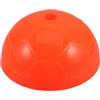 ADOCARN Supporto per Asta di Agilità da Calcio in ABS Base Stabile e Resistente al Vento per Allenamento Calcio e Attrezzatura Sportiva da Esterno