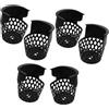 SUPVOX 6 Pezzi Tasche per Tavolo da Biliardo Tasca da Biliardo in PVC Nera 16,00x14,00x11,00cm per Ricambio