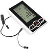 CUNZJIA Monitor LCD Tachimetro Bici Stazionaria Tachimetro Fitness Data Recorder per Cyclette