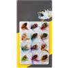Marchfunny Ami da pesca a mosca, set di 12 ninfe secche per trote (D-12pcs)