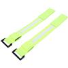 Rosvola Bracciali LED con visibilità a 360 Gradi, Regolazione Adattabile | 3 flash modes, multi-color options, made of nylon, rechargeable battery