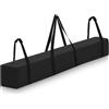 Shengruili Borsa per il trasporto, borsa per treppiede, borsa portatile per asta della tenda, Nero , 210X30X20CM, grigio