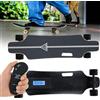 Generic Skateboard elettrico con motore brushless da 700 W, tavola in acero a 7 strati, capacità 150 kg, portata 15-30 km per adolescenti e professionisti, tavola da crociera motorizzata