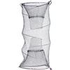 ERINGOGO Rete Pieghevole per Esche, Mesh Trap Net Zincata Nera | Struttura a Tre Strati, Leggera e Portatile, per Crayfish e Minnow, Formato 30x60 Cm