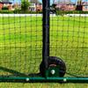 FORTRESS Protezioni per Gabbia da Cricket Mobile - Imbottitura in Schiuma | Set da 6 | Altezza 3 m | Per pali da 34mm o 42mm | Chiusura a strappo