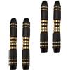 JECOMPRIS Barrel per Freccette Elettroniche 16g, Rame Nero, 4 Pezzi