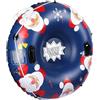 Generico Inflatable Snow Sled Heavy Duty Cold-Resistant 120cm | Winter Outdoor Tubes Toys for Christmas Snowboard Beach Parks Backyards Gardens Skating Skiing Outdoors Rescue Sand