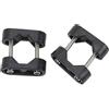 Gsycle 2 Pezzi Rotaie in Nylon Marino, Staffe di Montaggio per Rotaie per Barche in Nylon Marino Professionale in Acciaio Inossidabile Morsetti per Tubi Marini Clip per Paraurti per