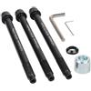 Soleilux Kit adattatore in alluminio 12 x 142 mm per Wahoo KICKR Trainer