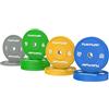 Tunturi Platinum Bumper Plates - Dischi per manubri, set da 120 kg