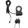 AOLUOER Kit acceleratore Pollice Scooter Elettrico Universale Impugnatura acceleratore con Tasti di Blocco for Bici elettrica 12/24/36 / 48V