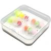Allthingstore Esche a mosca a forma di uovo di pesce, 12 pezzi, con amo spinato per trota,