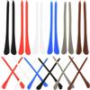 ADOCARN 12 Paia Naselli in Silicone Antiscivolo per Occhiali, Copri Aste Confortevoli e Resistenti per Nuoto e Ginnastica, Protezione Sicura e Pratica
