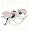 Generic Ll Rocking Fitness Stepper con bande di resistenza e display a LED, macchina per allenamento a casa a basso impatto, per gambe cardio e esercizi per tutto il corpo, ideale per tutti i livelli di