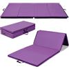 COSTWAY Tappetino da Ginnastica Pieghevole (Viola)
