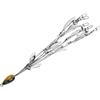 Rosvola Traina con 12 Esca, Design a 5 Bracci, per Pesca | Stainless steel material, Lifelike swimming action, Multi-lure fishing techniques