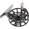 Abaodam Mulinello Design Antiscivolo in Metallo Nero Pieghevole da Pesca per Pesca su Fiumi e Laghi per Principianti ed Esperti