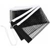 Savento Rete ping pong 1,83 m, rete da tennis regolabile, pieghevole, colore: nero