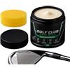 Huehkir Kit Pulizia Golf 30g Con Spugna, Pulizia Profonda, Lucidatura, Lunga Durata