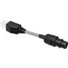 Bbajszx Cavo Adattatore per Porta diagnostica Programmazione per Auto | Car 1307 Cavo adattatore per porta diagnostica programmazione Contenuto in PVC Adattatore cavo