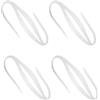 UKCOCO Cinghia per Maschera da Sub in Silicone, Cinturino Regolabile per Occhiali da Immersione 4 Pezzi Sostituzione Rapida, per Adulti, e Snorkeling