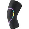 FGDTREE Ginocchiera ventilata per lo sport con sicurezza per rotula e tessuto intrecciato in poliammide rafforzata stabilità durante la corsa, basket, stretching, ginocchiera con design di